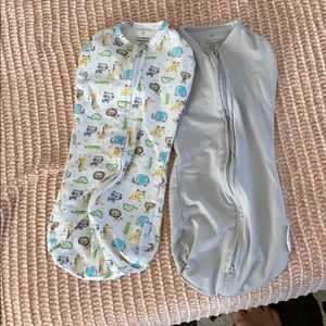 Swaddle Me zip up swaddles